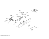 Схема №3 HB55R550B с изображением Панель управления для плиты (духовки) Siemens 00445485
