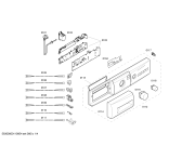 Схема №4 3TS650C с изображением Панель управления для стиральной машины Bosch 00446924