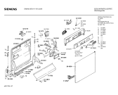 Схема №4 SN24312DK с изображением Панель для посудомоечной машины Siemens 00288324