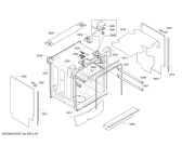 Схема №5 SBV65T50EU с изображением Передняя панель для посудомойки Bosch 00703525
