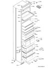 Схема №1 SCT71809S0 с изображением Обрамление полки для холодильника Aeg 8077281015
