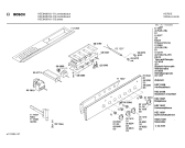 Схема №3 HEE640K HE130276 с изображением Панель для плиты (духовки) Bosch 00273542