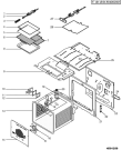Схема №1 FE4256AN (F016771) с изображением Наставление для плиты (духовки) Indesit C00137621