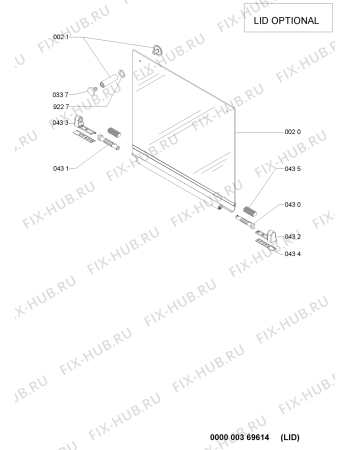 Схема №2 AKT 608 IX с изображением Труба для электропечи Whirlpool 481253049345