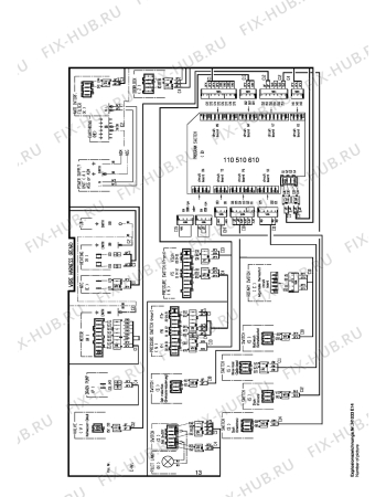 Взрыв-схема стиральной машины Aeg LAVW1037 - Схема узла Control 113
