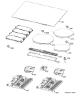Схема №1 HKP85510IB KA6 с изображением Поверхность для духового шкафа Aeg 5551120438