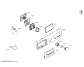 Схема №2 WAT28619FF с изображением Панель управления для стиральной машины Bosch 11020953
