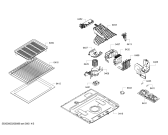 Схема №3 3CH5656A0 с изображением Панель управления для плиты (духовки) Bosch 00777023