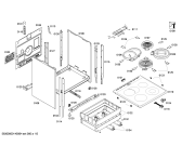 Схема №3 HLN424120V с изображением Ручка конфорки для духового шкафа Bosch 00614538