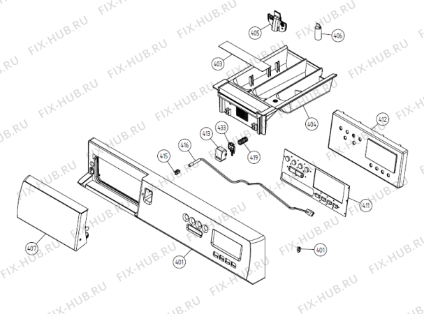 Взрыв-схема стиральной машины Gorenje PW5 pump no door BE   -White (900003553, WMC55BE) - Схема узла 04