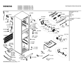 Схема №1 KK22E26TI с изображением Упор для холодильной камеры Siemens 00183400