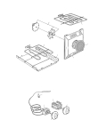 Схема №5 LMFM с изображением Модуль (плата управления) для плиты (духовки) DELONGHI 35F706SYDA