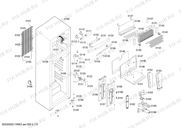 Схема №2 RSV425006J CONTINENTAL с изображением Конденсатор для холодильной камеры Bosch 00494182