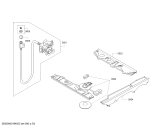 Схема №3 WS12T540OE с изображением Шланг - клапан/диспенсер для стиралки Bosch 00629946