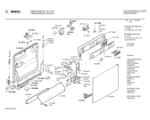 Схема №4 SMS4522DK с изображением Панель для электропосудомоечной машины Bosch 00290484