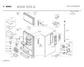 Схема №2 KG41U50GR с изображением Решетка для холодильника Bosch 00210101