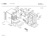 Схема №3 KTG1500LGR с изображением Дверь морозильной камеры для холодильной камеры Bosch 00208363