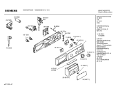 Схема №4 WM20550HK SIWAMAT2055 с изображением Панель управления для стиральной машины Siemens 00296024