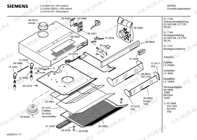 Схема №1 D1621G0 DF 20 с изображением Переключатель для вентиляции Siemens 00153408