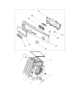 Схема №4 LOP 1050/1 с изображением Ручка (крючок) люка для стиралки Whirlpool 480111101903