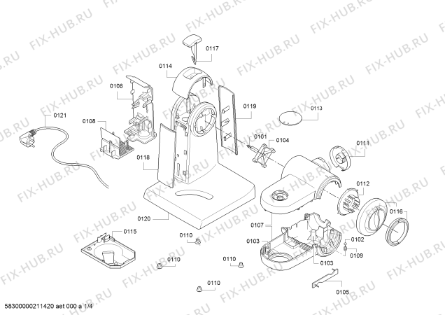 Схема №3 MUM48RE с изображением Переключатель для кухонного комбайна Bosch 00632284