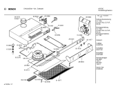 Схема №1 DHU625B с изображением Панель управления для электровытяжки Bosch 00296401