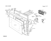 Схема №3 0750192051 EH640EM с изображением Противень для плиты (духовки) Bosch 00195732