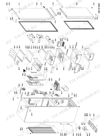 Схема №1 BSNF8151OX (F092728) с изображением Руководство для холодильной камеры Indesit C00359310