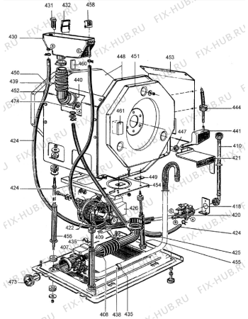 Схема №1 E 92 026 43 CYLINDA TP 4-11 W501E05A SE   -White 4_5 kg (900002921, W501E05A) с изображением Гидрошланг для стиралки Gorenje 289991