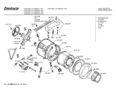 Схема №2 CV14000 с изображением Панель управления для стиральной машины Bosch 00284682