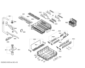 Схема №6 SMD86M04DE с изображением Набор кнопок для посудомойки Bosch 00614142