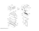Схема №2 KDN74AF20N с изображением Контейнер для холодильной камеры Bosch 00689079