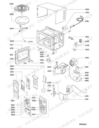 Схема №1 AKL 163 с изображением Микросхема для микроволновки Whirlpool 481920988034