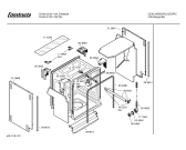 Схема №5 CG461J5 с изображением Передняя панель для посудомойки Bosch 00431718