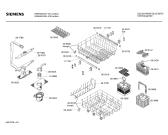 Схема №3 SR56203 с изображением Панель для посудомойки Siemens 00285779