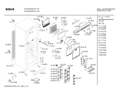 Схема №2 KSU40623NE с изображением Дверь для холодильной камеры Bosch 00241872