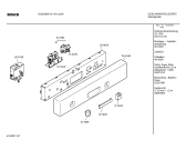 Схема №5 SGS3002EU с изображением Панель управления для посудомоечной машины Bosch 00354246