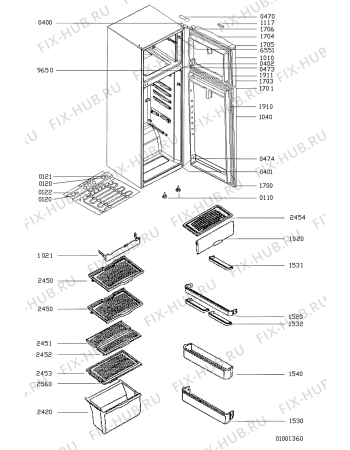 Схема №2 GNF 32 HG 6 с изображением Затычка для холодильника Whirlpool 481241889007