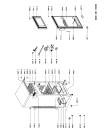 Схема №1 ART 520/G с изображением Дверка для холодильной камеры Whirlpool 481944269025