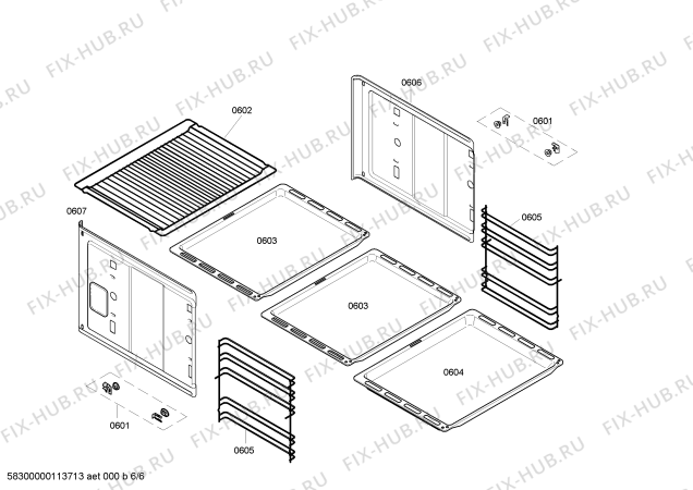 Схема №3 HB530260 с изображением Панель управления для духового шкафа Siemens 00660358