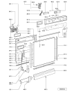 Схема №2 GSUK 4593 WS с изображением Обшивка для посудомойки Whirlpool 481245372226