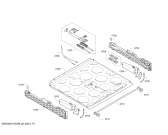 Схема №6 B45C42N0GB с изображением Каталитическая панель для электропечи Bosch 00686555