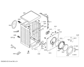 Схема №2 WAE22260AU с изображением Панель управления для стиралки Bosch 00667697