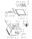 Схема №1 AFB 445/H с изображением Обрамление полки для холодильника Whirlpool 481246079001