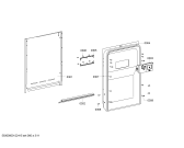 Схема №8 SM67M350CH с изображением Крышка для посудомойки Siemens 00642901