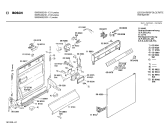 Схема №3 SMS5062 с изображением Панель для посудомойки Bosch 00272738