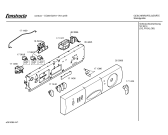 Схема №3 CG561S2 с изображением Панель управления для посудомойки Bosch 00355566