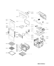 Схема №1 LPR 9024 с изображением Обшивка для духового шкафа Whirlpool 481010428926