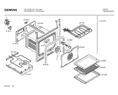 Схема №1 HB13361EU с изображением Внешняя дверь для духового шкафа Siemens 00213836