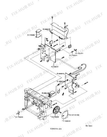 Схема №7 RM7366 с изображением Прижимной валик для аудиоаппаратуры Siemens 00721834